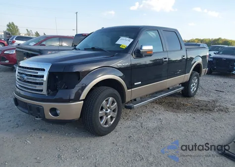 2013 Ford F-150 Lariat из США, поврежденный, VIN 1FTFW1ET5DKD37386